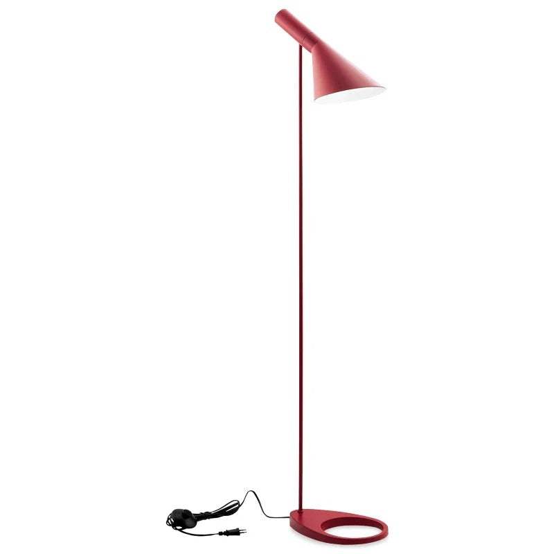 Minimalist Floor Lamp with a Conical Lampshade