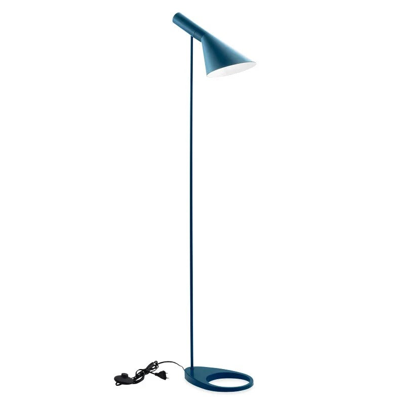 Minimalist Floor Lamp with a Conical Lampshade