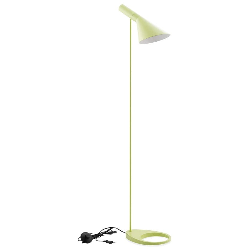 Minimalist Floor Lamp with a Conical Lampshade