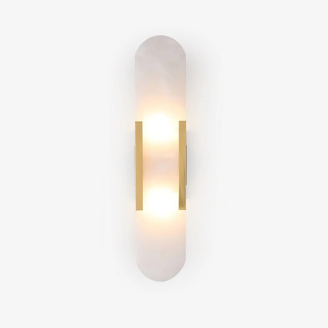 Minimalist Wall Sconce – Rounded Rectangular Shade