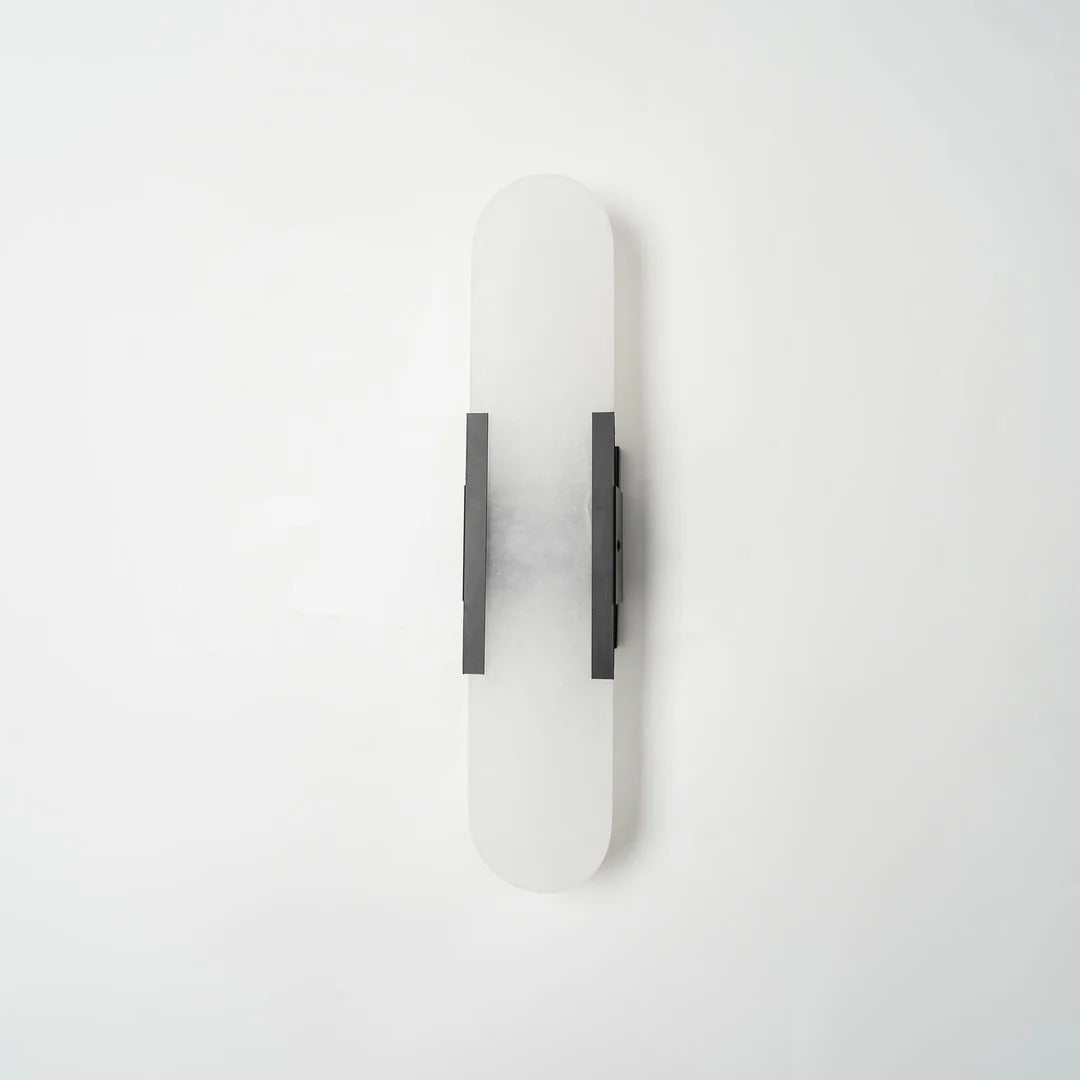 Minimalist Wall Sconce – Rounded Rectangular Shade