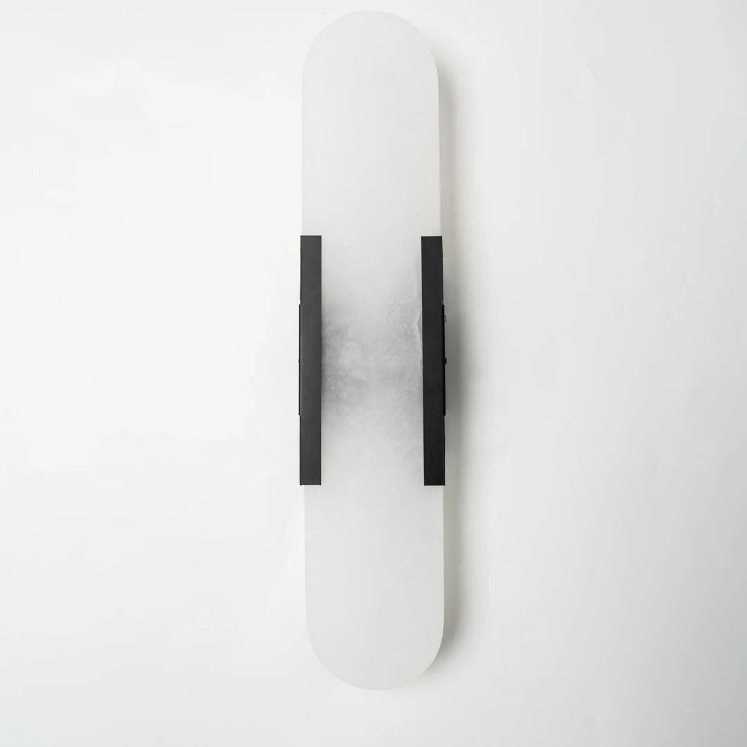 Minimalist Wall Sconce – Rounded Rectangular Shade