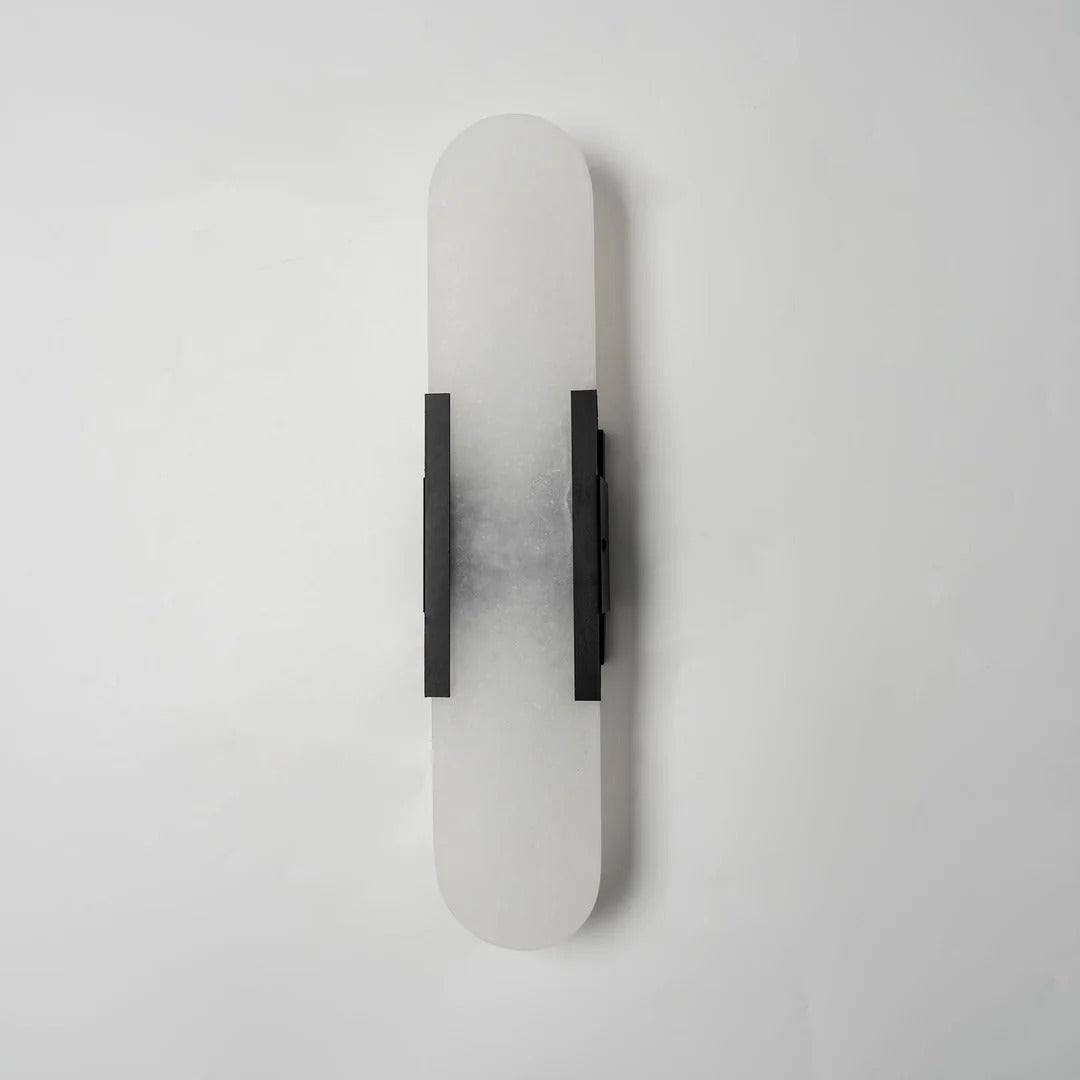 Minimalist Wall Sconce – Rounded Rectangular Shade