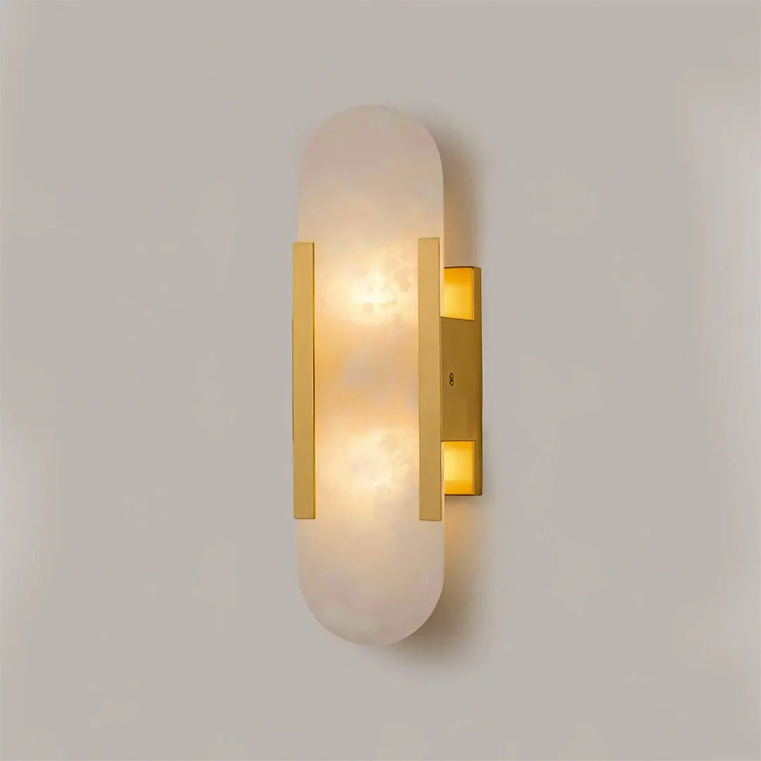 Minimalist Wall Sconce – Rounded Rectangular Shade