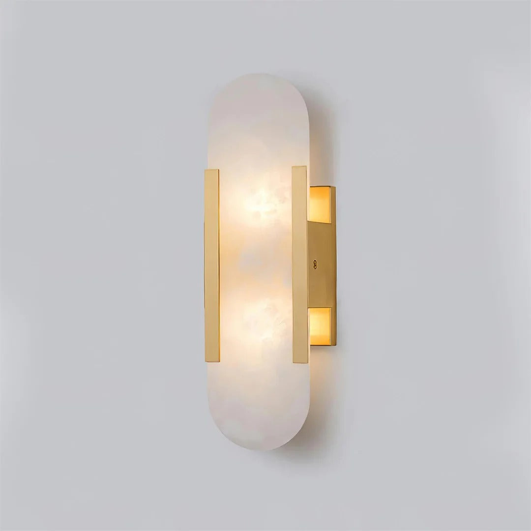 Minimalist Wall Sconce – Rounded Rectangular Shade