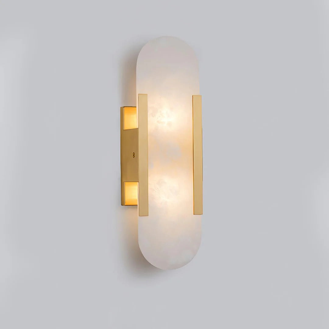 Minimalist Wall Sconce – Rounded Rectangular Shade