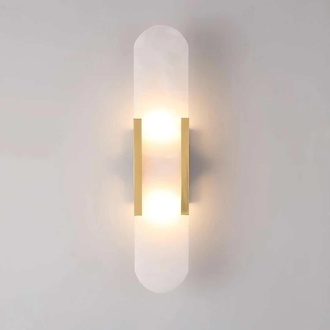 Minimalist Wall Sconce – Rounded Rectangular Shade