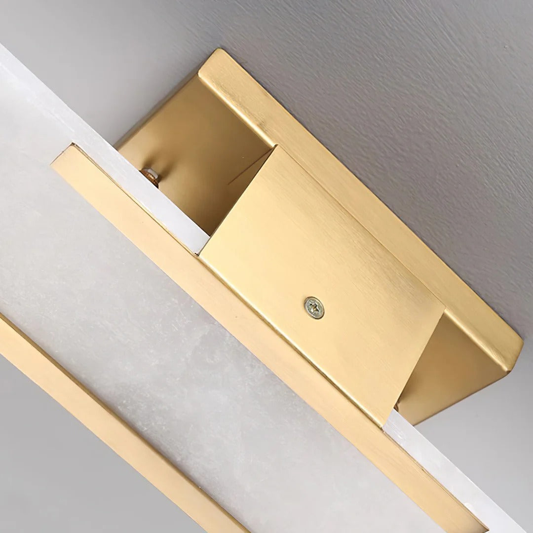 Minimalist Wall Sconce – Rounded Rectangular Shade