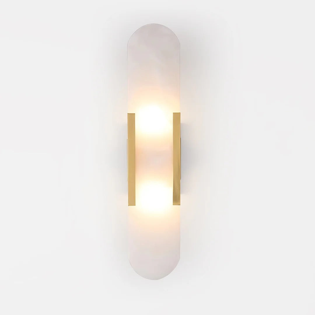 Minimalist Wall Sconce – Rounded Rectangular Shade