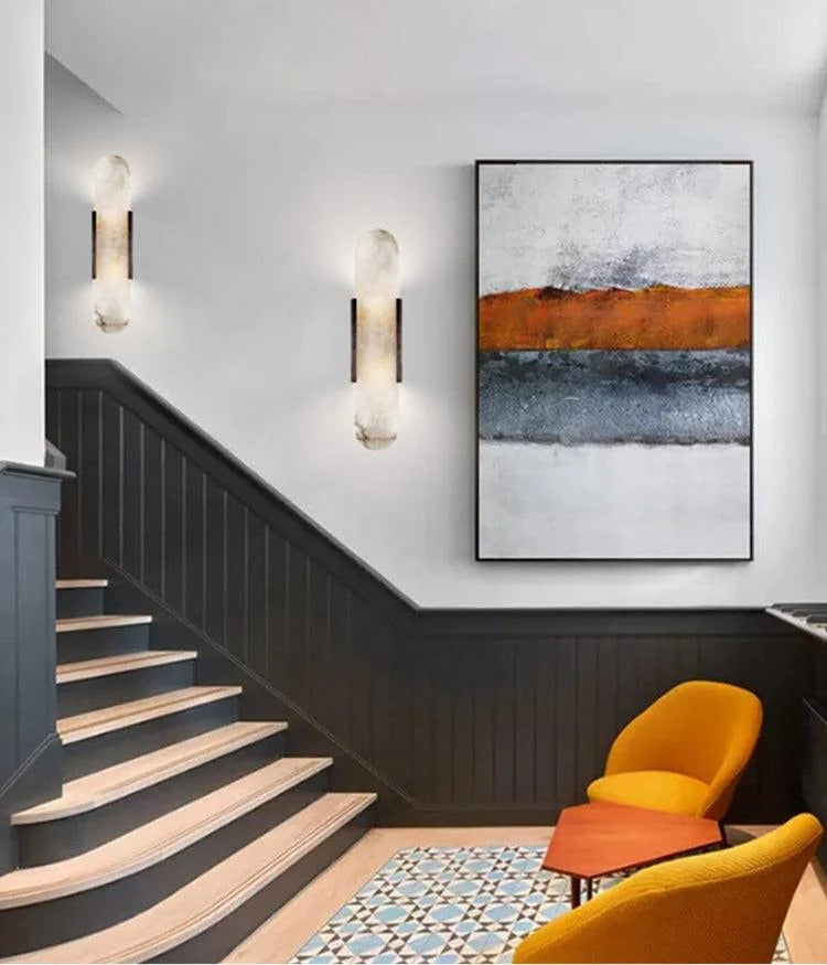Minimalist Wall Sconce – Rounded Rectangular Shade
