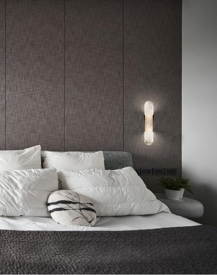 Minimalist Wall Sconce – Rounded Rectangular Shade