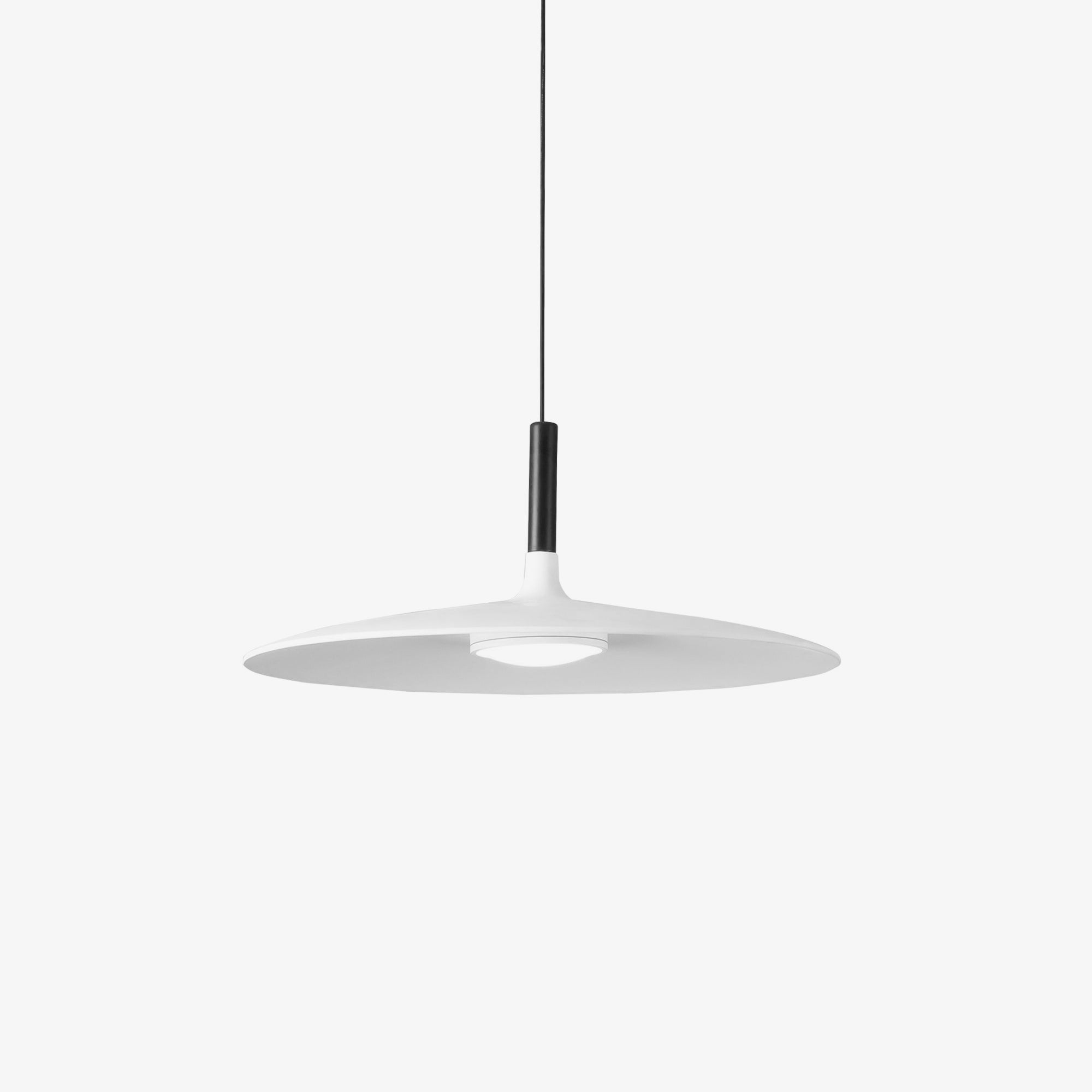 Minimalist Disc-Cylindrical LED Pendant Light