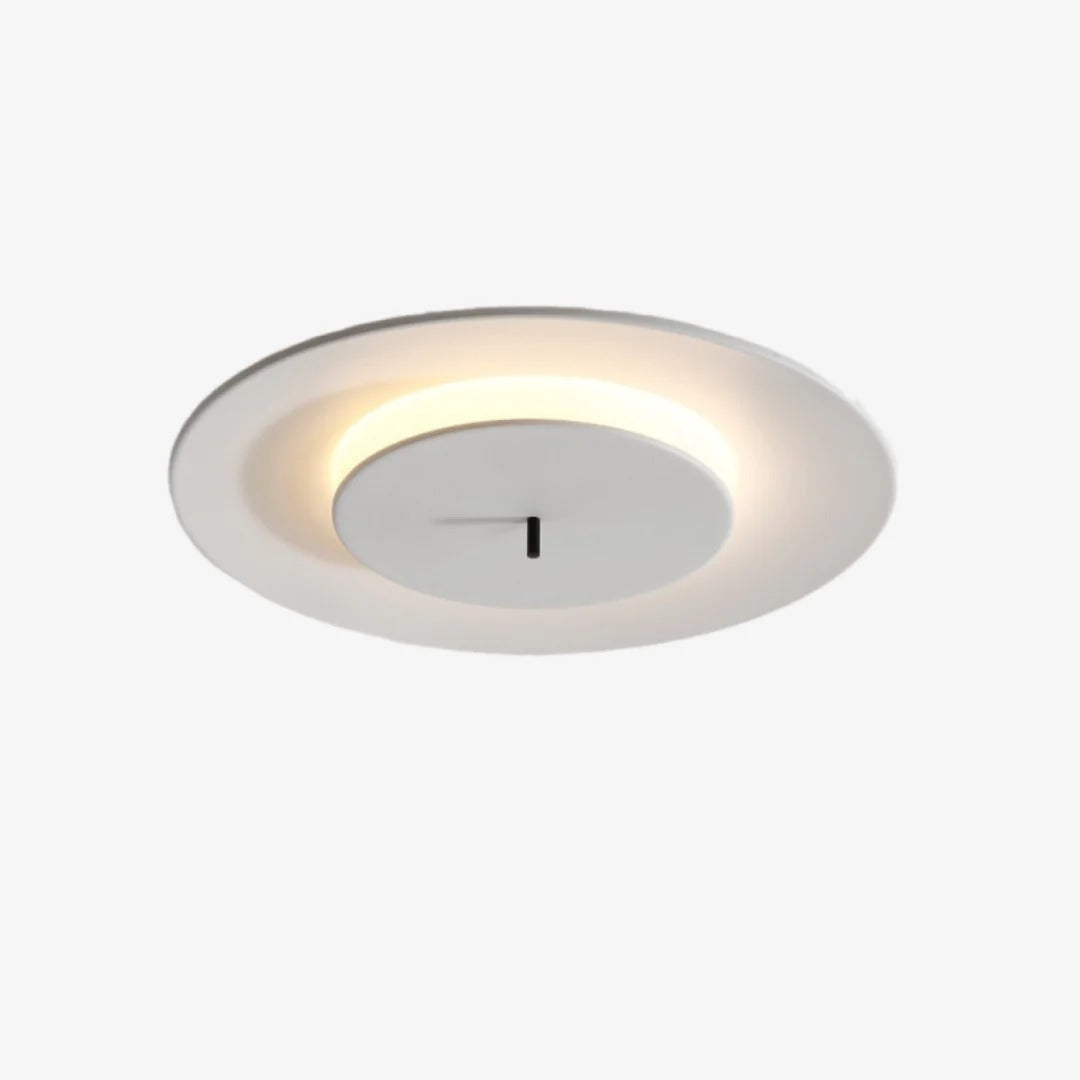 Minimalist Flush Mount LED-light with Concentric Design