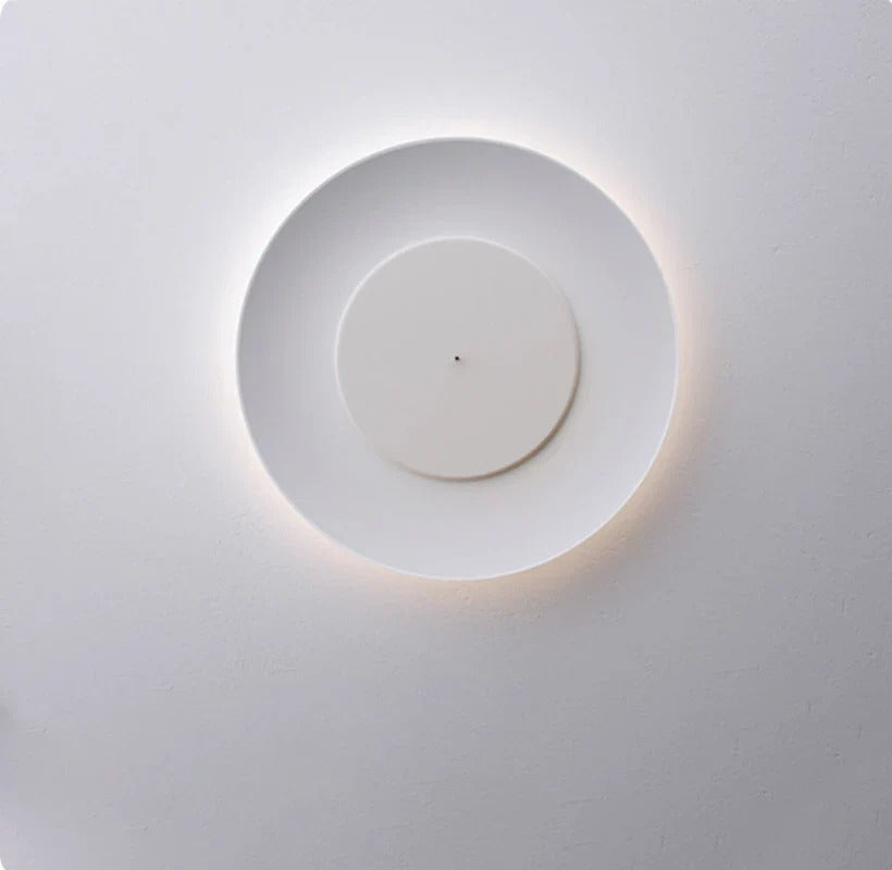 Minimalist Flush Mount LED-light with Concentric Design