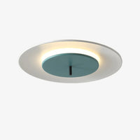 Minimalist Flush Mount LED-light with Concentric Design