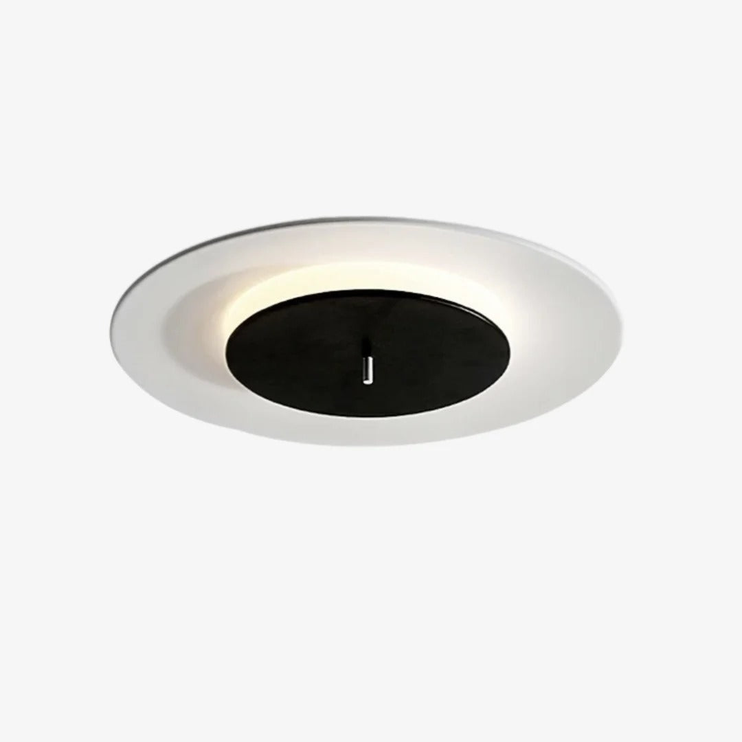 Minimalist Flush Mount LED-light with Concentric Design