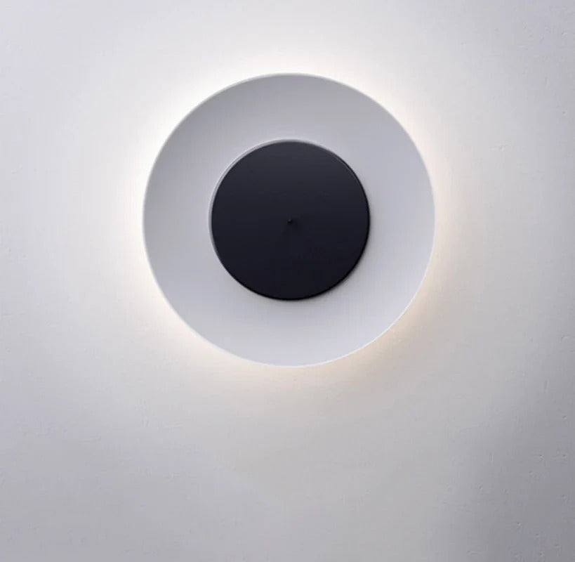 Minimalist Flush Mount LED-light with Concentric Design