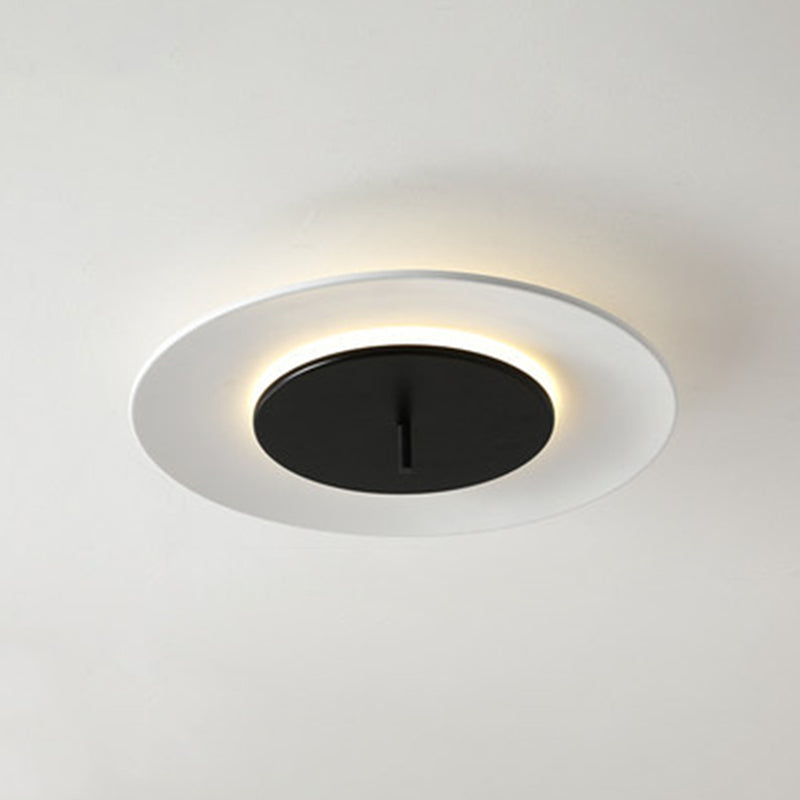 Minimalist Flush Mount LED-light with Concentric Design