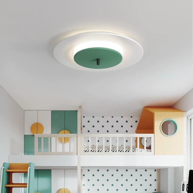 Minimalist Flush Mount LED-light with Concentric Design