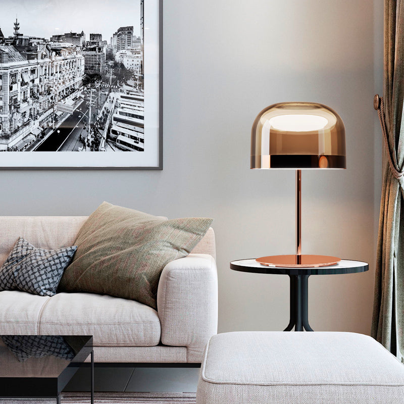 Minimalist Geometric Table Lamp – Integrated LED