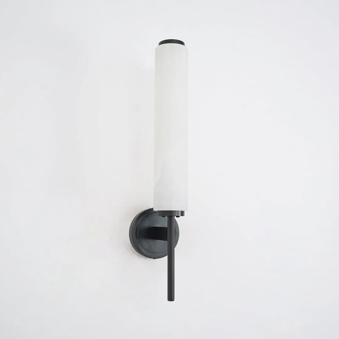 Modern Minimalist Wall Sconce with Cylindrical Shade