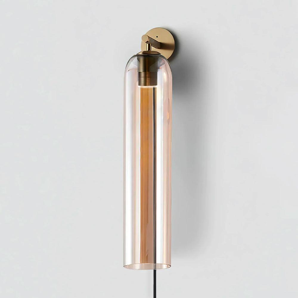 Modern Art Glass Sconce – Elegant Wall Mounted Lamp for Bedside
