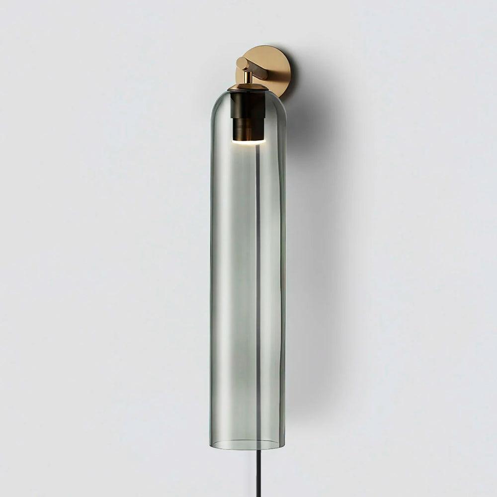 Modern Art Glass Sconce – Elegant Wall Mounted Lamp for Bedside