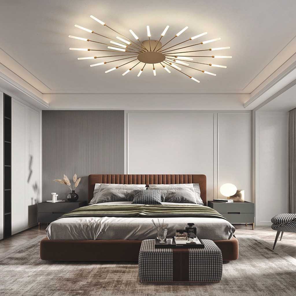 Fireworks Ceiling Light – Modern Dimmable Rods