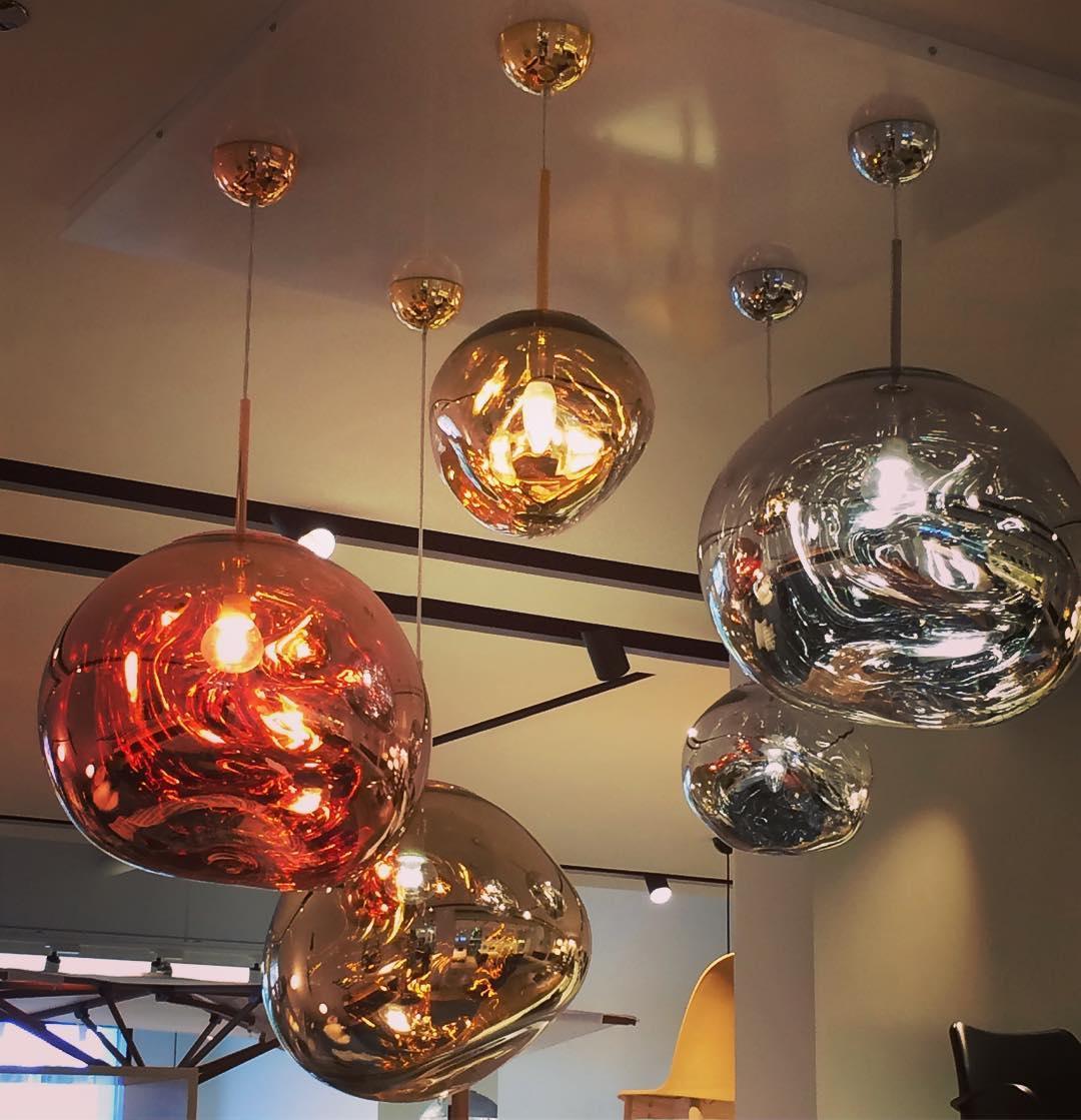 Modern Lava Pendant Lamp – Molten Glass Effect
