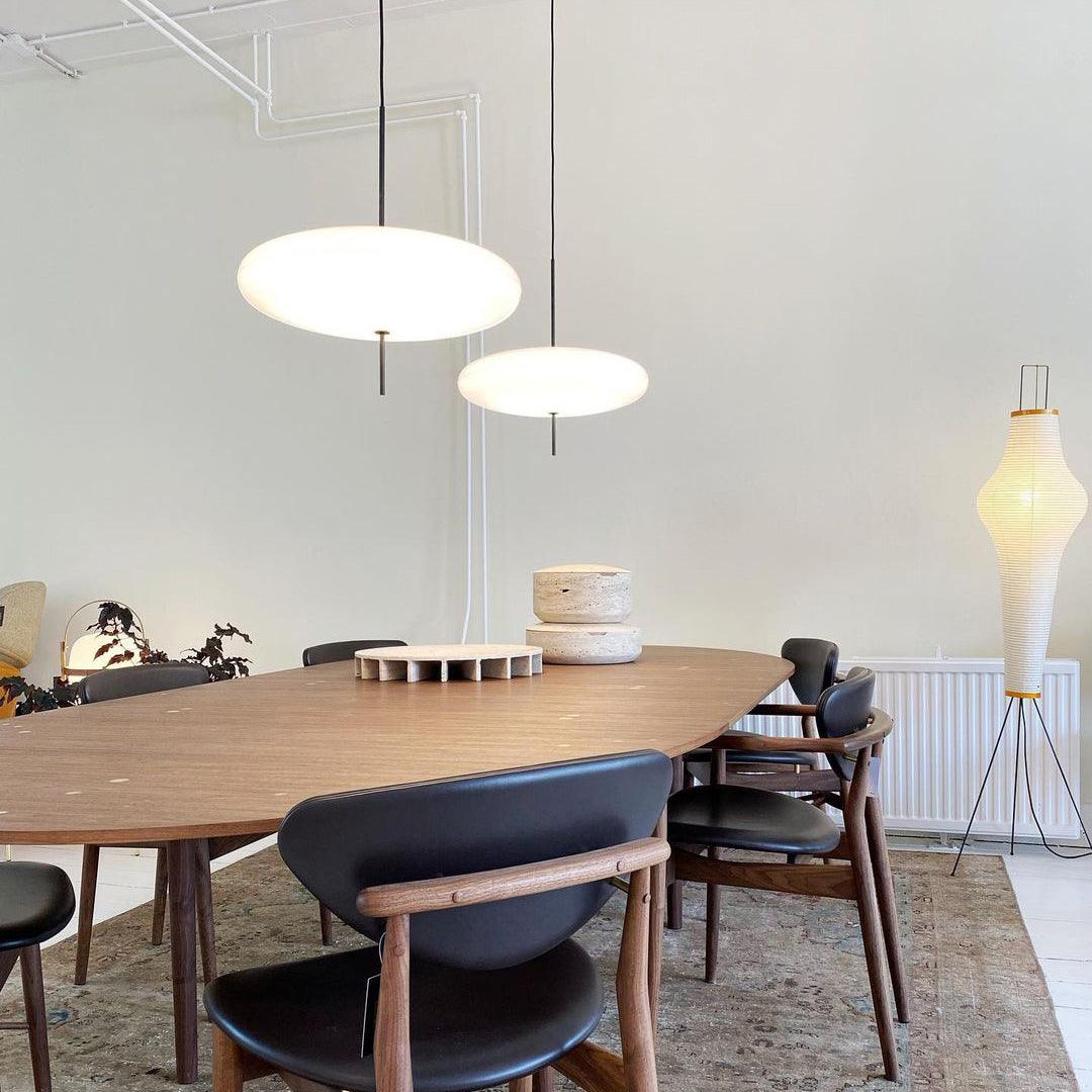 Modern Pendant Lamp – Lightweight Polymer & LED