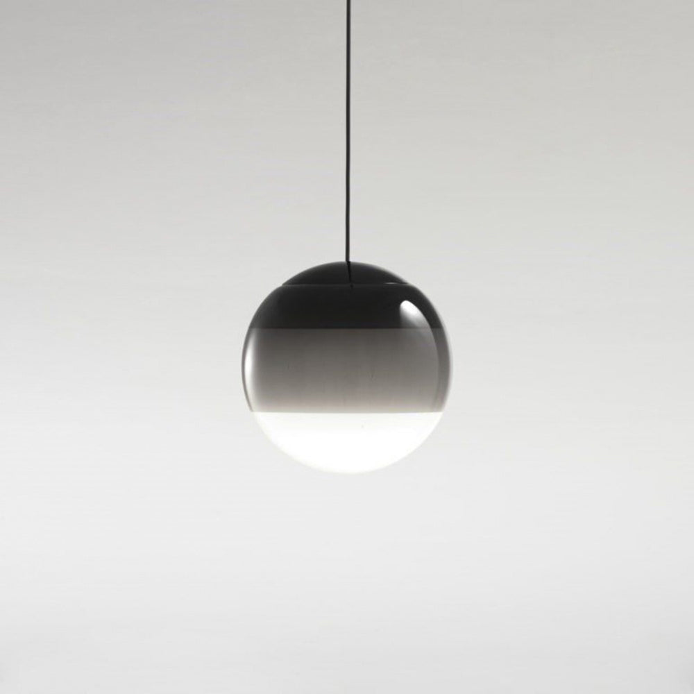 Hanging Smooth Spherical Pendant Light in Retro