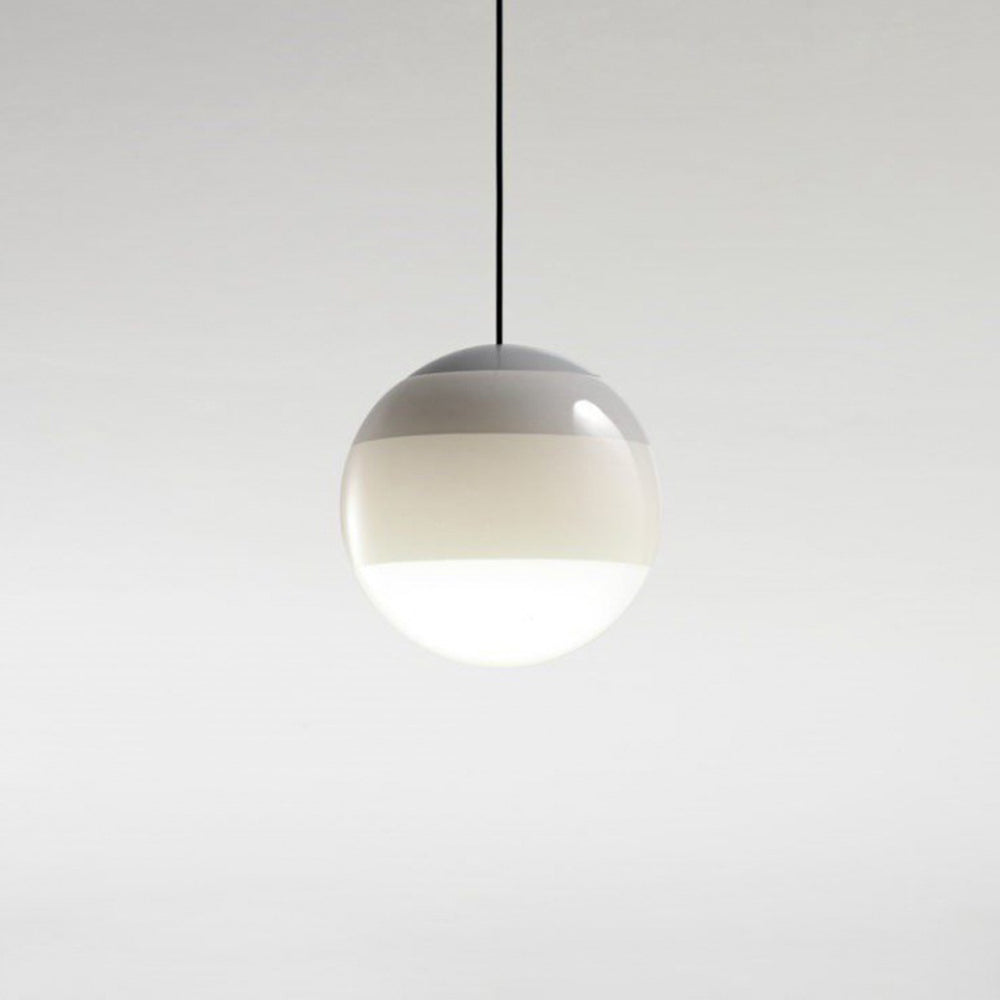 Hanging Smooth Spherical Pendant Light in Retro