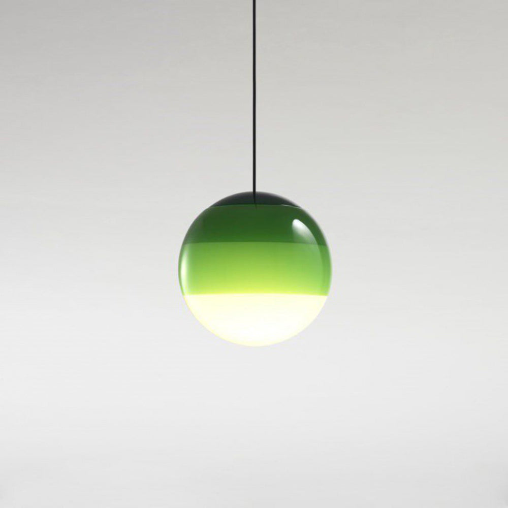 Hanging Smooth Spherical Pendant Light in Retro