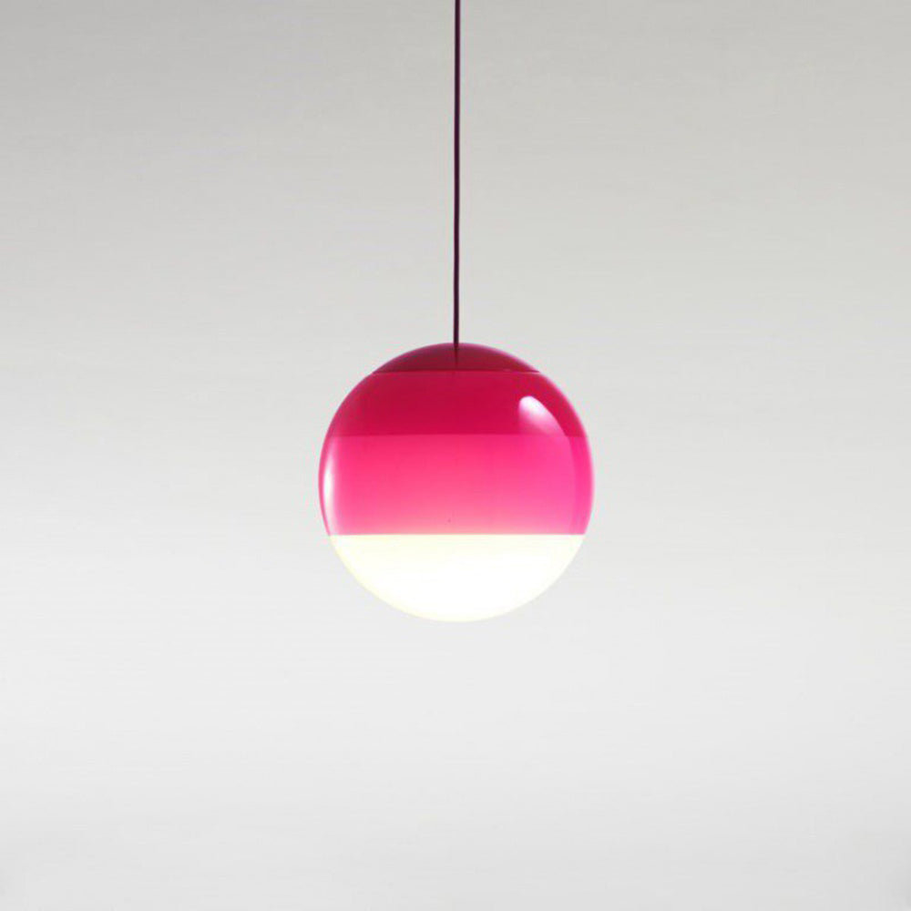 Hanging Smooth Spherical Pendant Light in Retro