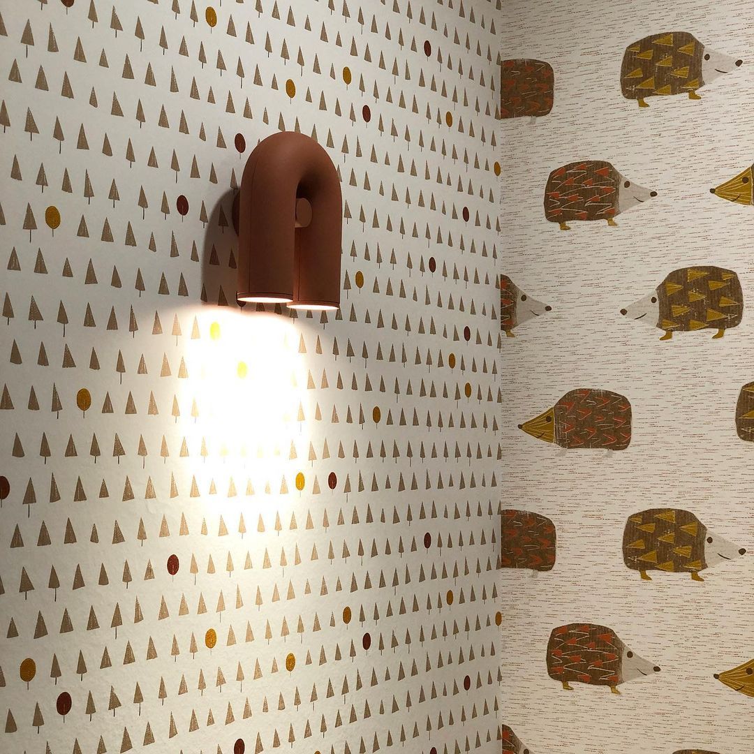 Minimalist U-Shaped Wall Sconce with Integrated LED