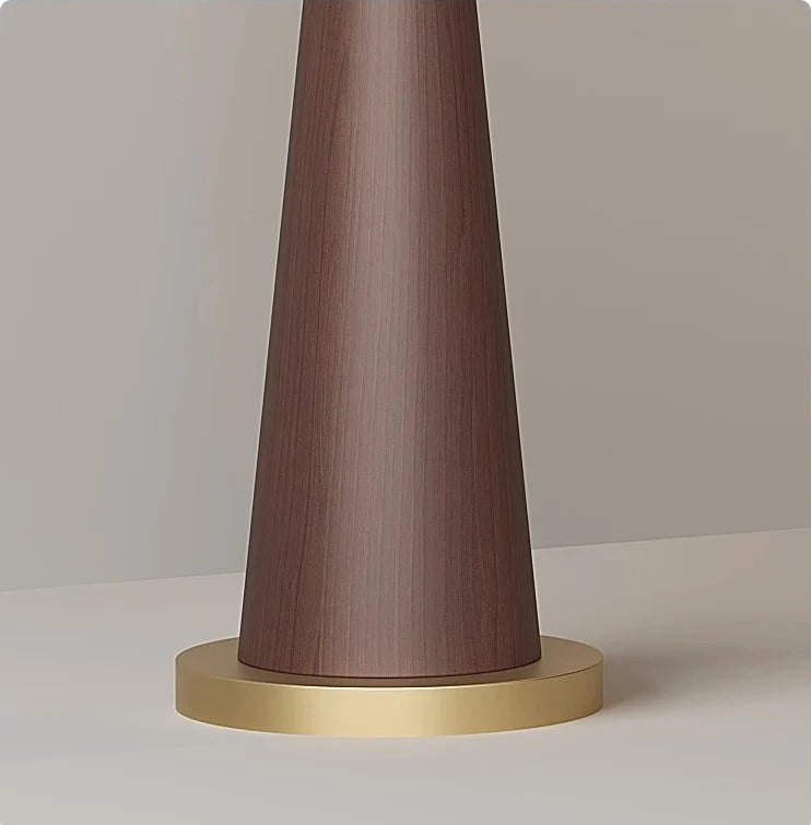 Scandinavian Minimalist Curved-Cone Floor Lamp
