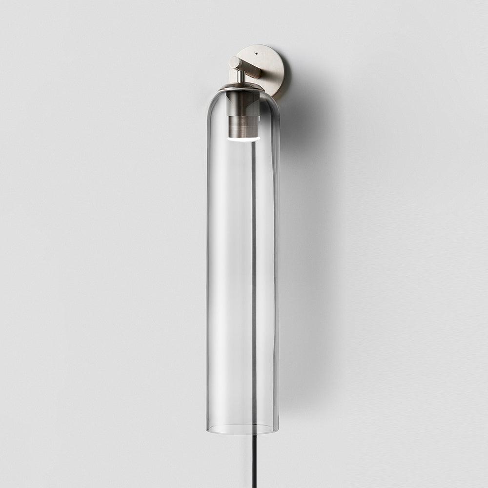 Scandinavian Cylindrical Wall Sconce Plug-In