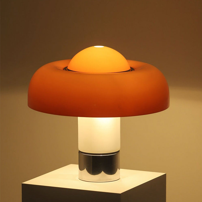 Mid-Century Modern Table Lamp – Hemispherical Shade