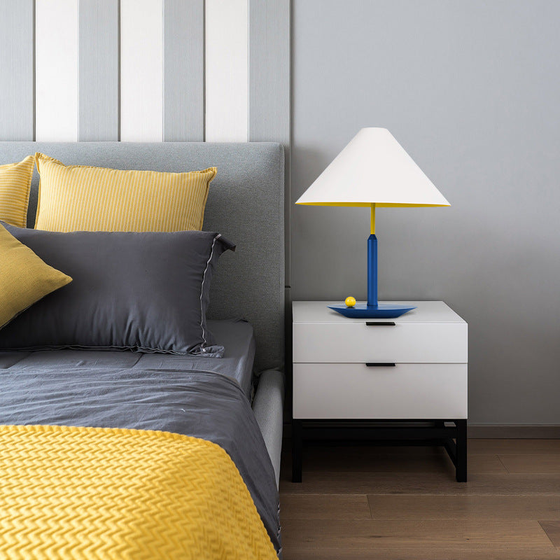 Minimalist Table Lamp – Truncated Cone Lampshade