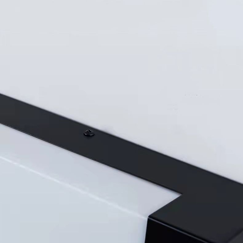 Modern Linear Outdoor Wall Lamp – Black, Motion Sensor, Waterproof