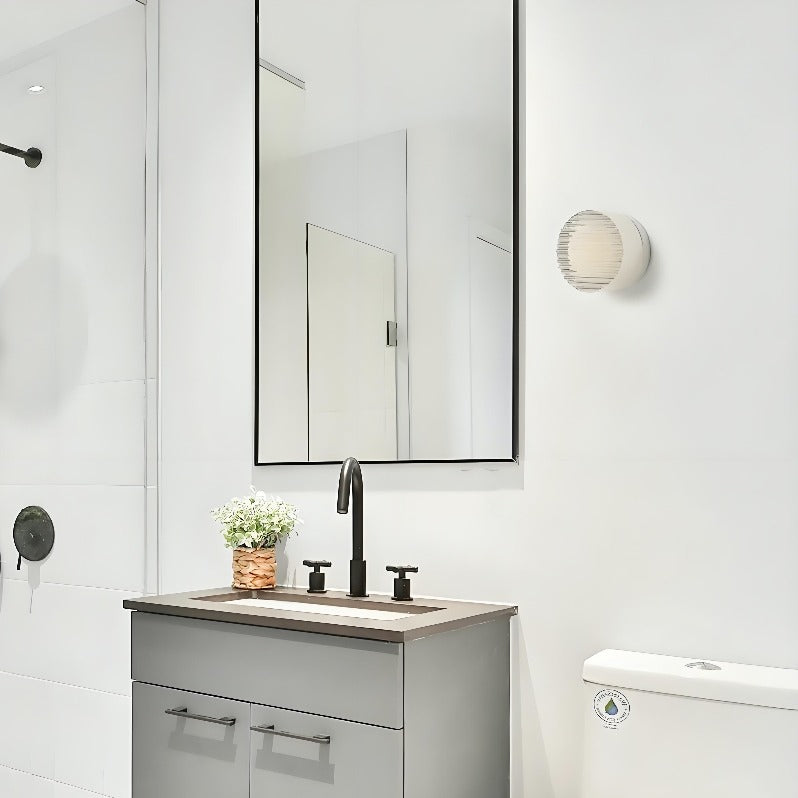 Modern LED Wall Sconce in Potato Chip Design