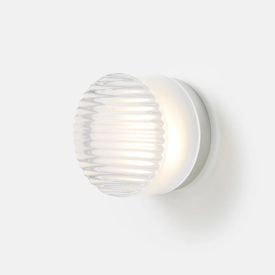 Modern LED Wall Sconce in Potato Chip Design