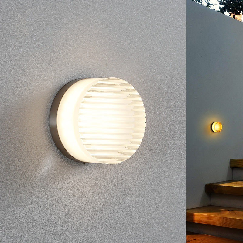 Modern LED Wall Sconce in Potato Chip Design