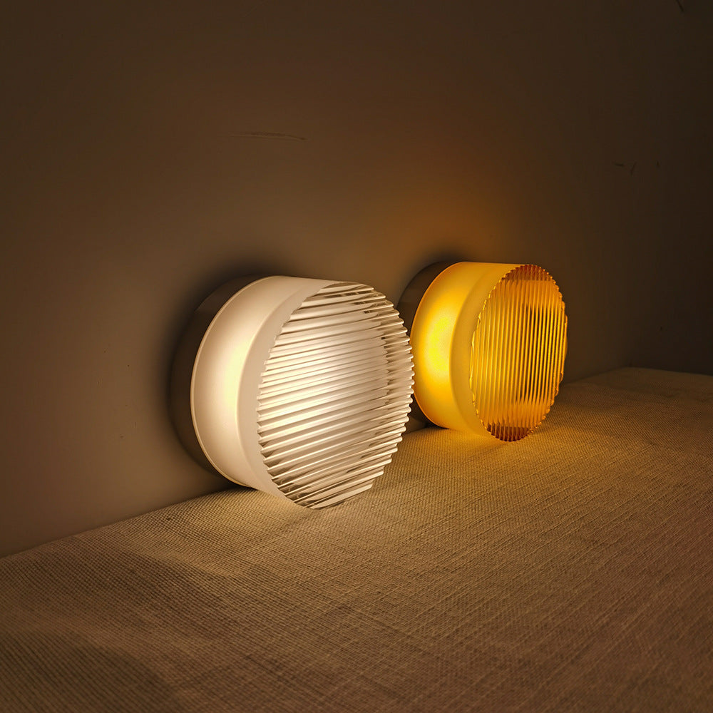 Modern LED Wall Sconce in Potato Chip Design
