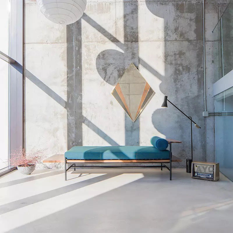 Minimalist Floor Lamp with Cylindrical Cone LED