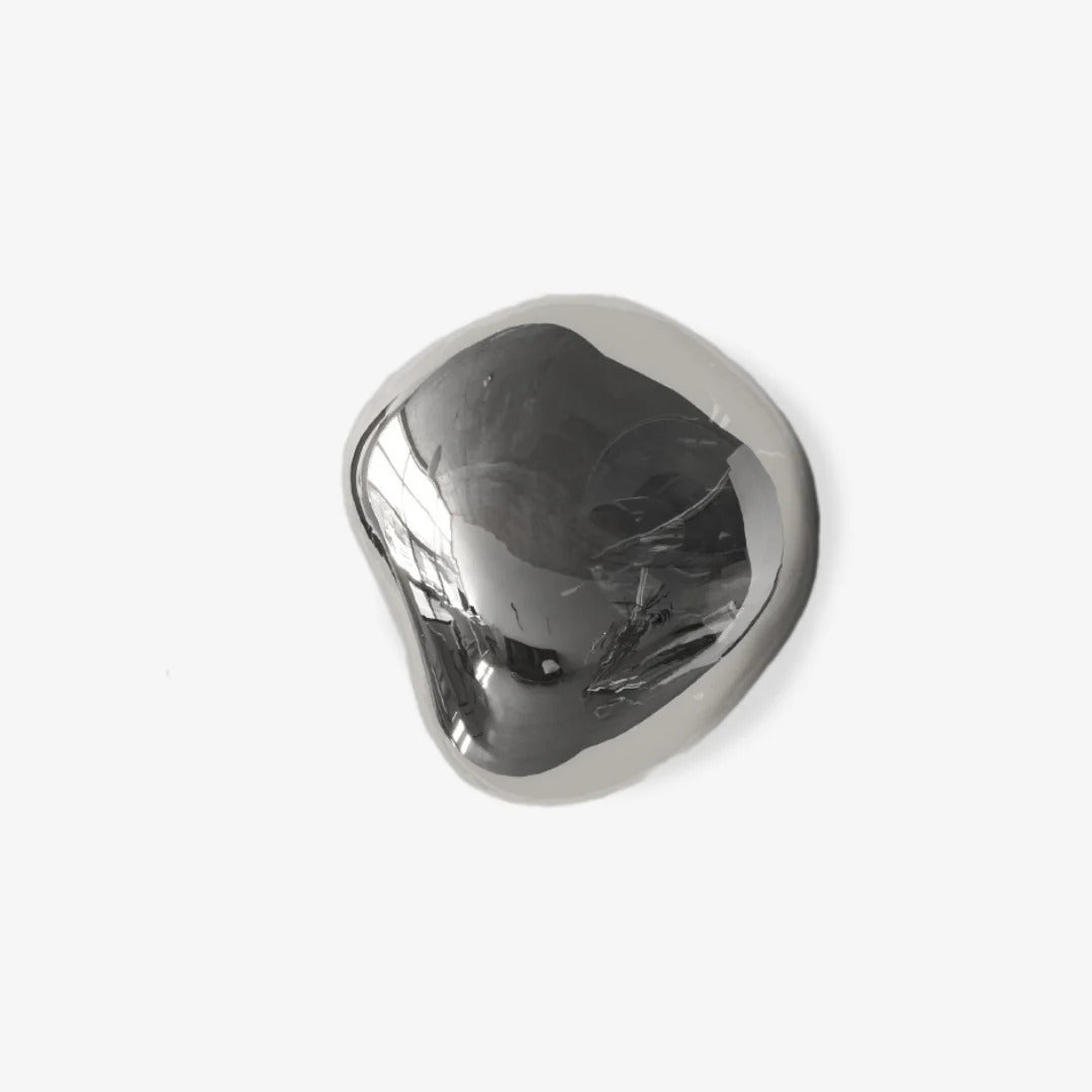 Modern Irregular-Spherical Wall Sconce with Domed Shade