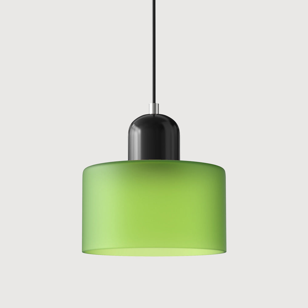 Bauhaus Cylindrical Dome-Top Island Pendant Lamp