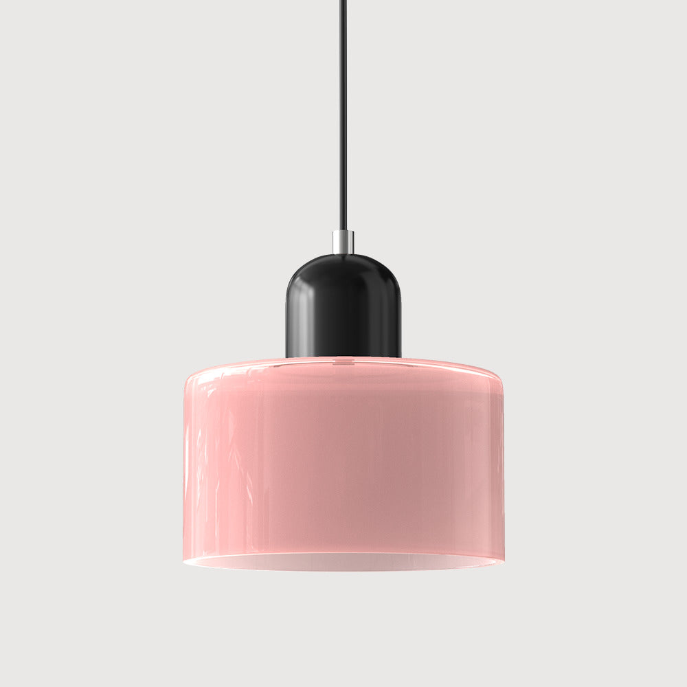 Bauhaus Cylindrical Dome-Top Island Pendant Lamp