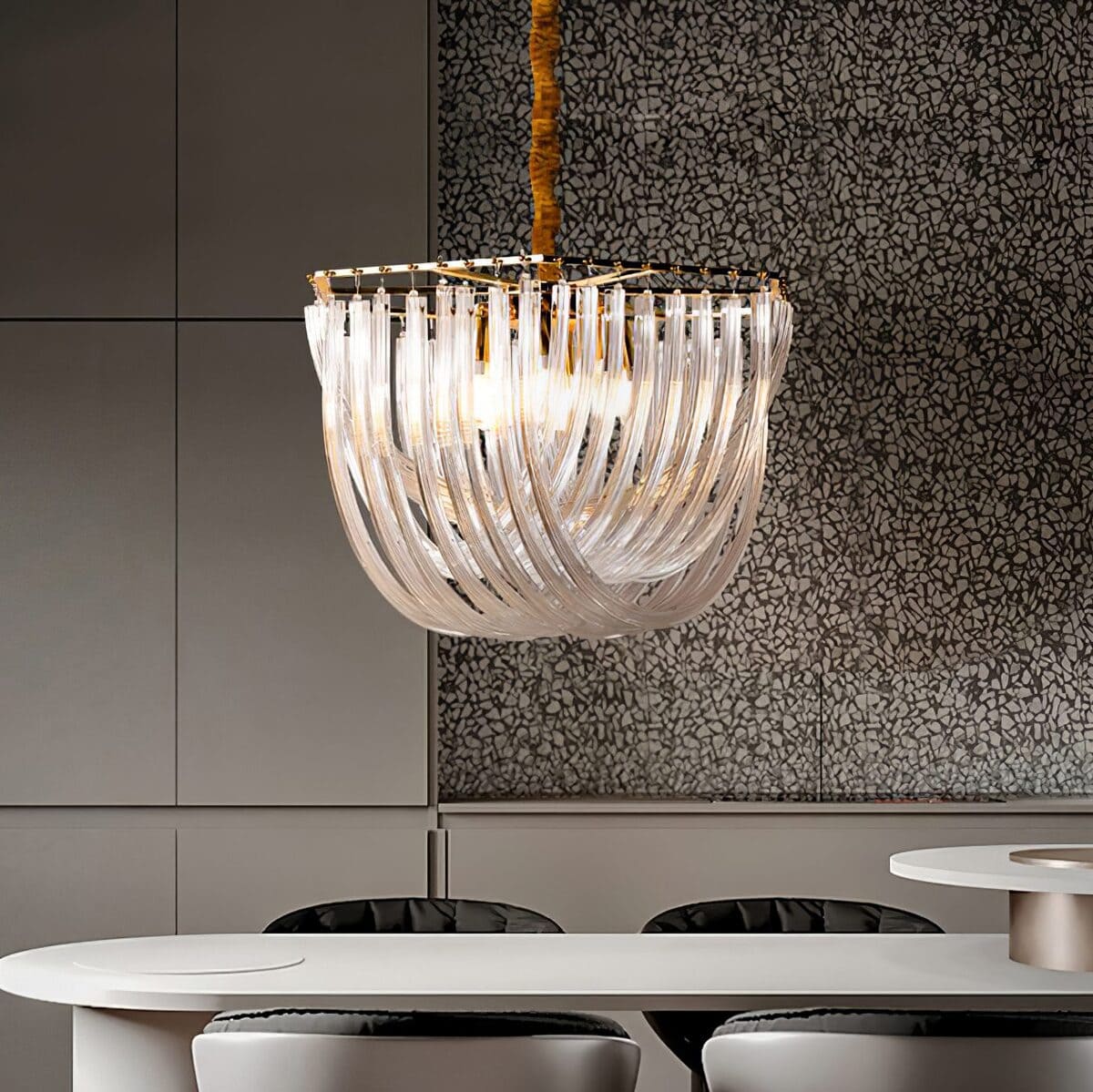 Art Deco Murano Chandelier & Elegant Lighting