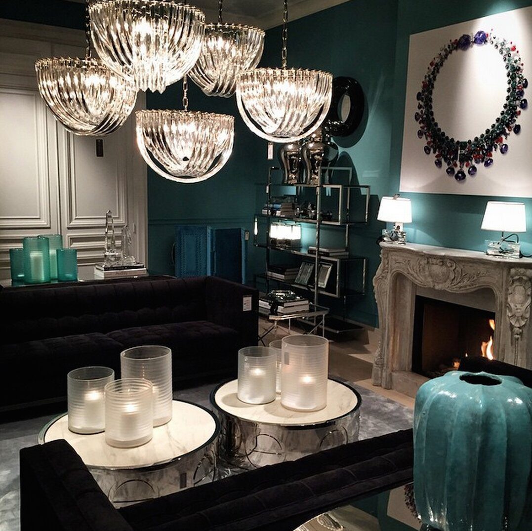 Art Deco Murano Chandelier & Elegant Lighting